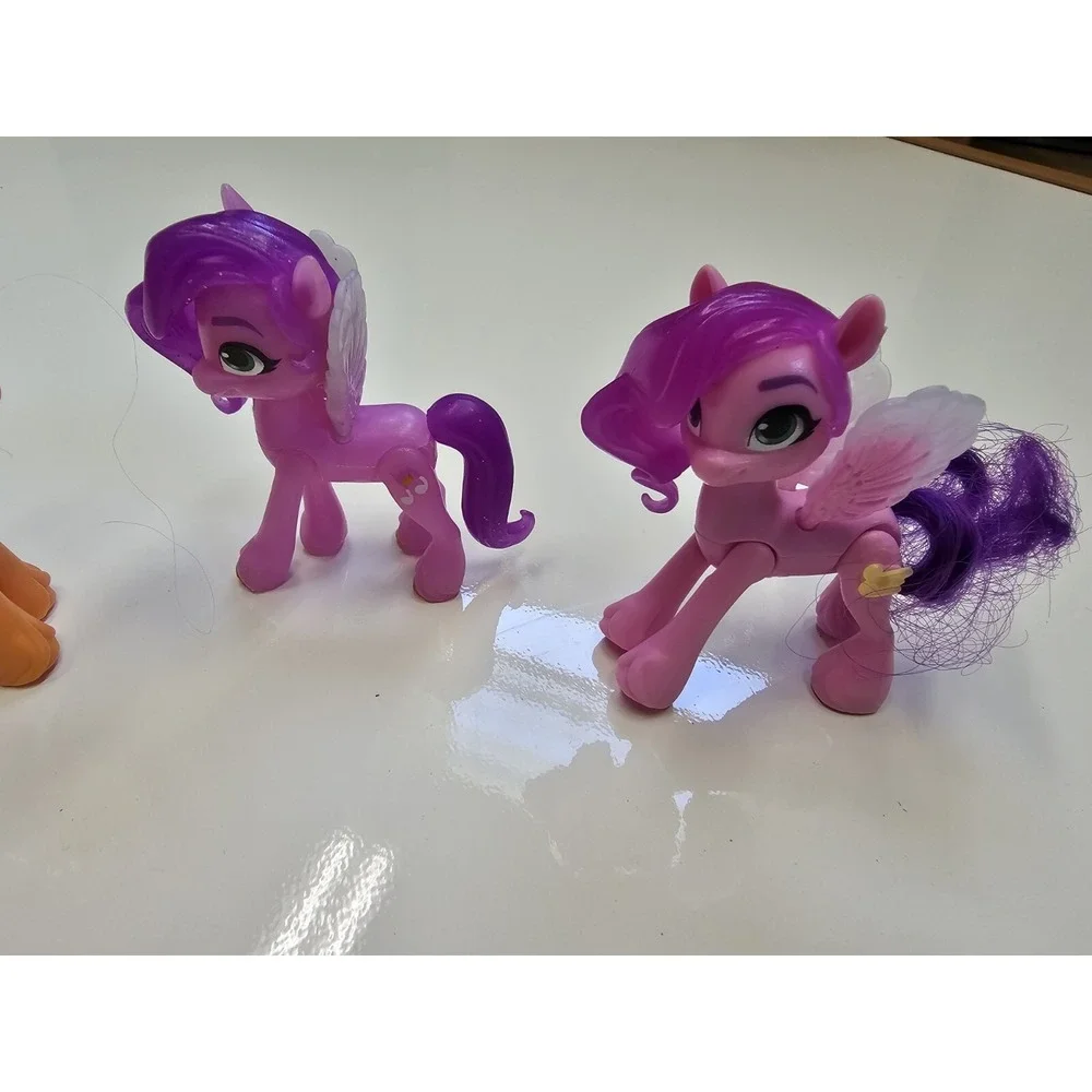 My Little Pony Mini‎ Figures (Lot Of 4) MLP Toys Pink Purple Wings Collectible